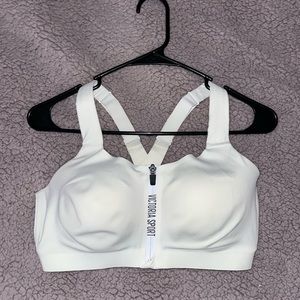 White 36DD Victoria’s Secret Sport sports bra high impact